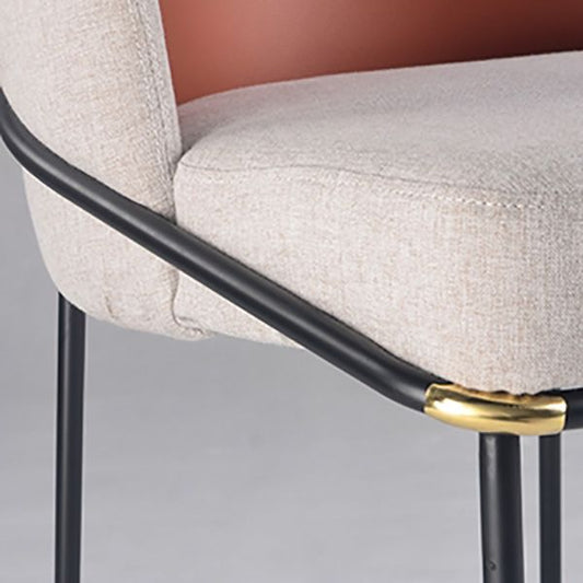Küche gepolsterte Seitenstuhl Glamstil Parsons Armless Chair