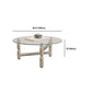 Glass Top Steel Coffee Table Round Minimalist Modern Coffee Table Clearhalo 'Coffee & Accent Tables' 'Coffee Tables' 'coffee_tables' 'furn' 'furn_coffee_tables' 'Furniture' 'Living Room Furniture' 1200x1200_9dc9978e-7778-45c8-b0fa-e39e123f1eaa