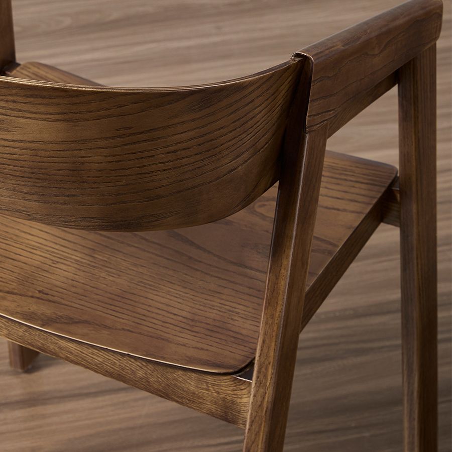 Sillas traseras tradicionales de la espalda silla de comedor con patas de madera para la cocina