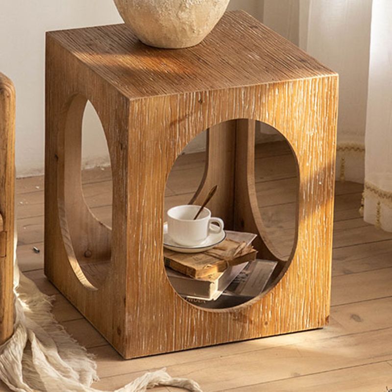 Tavolino laterale di country quadrato / esagono