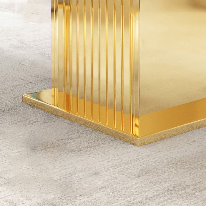 Metal Traditional Luxury Rectangle Indoor Table Marble Top Table with Pedestal Clearhalo ' dining_table' 'Dining Tables & Seating' 'Dining Tables' 'furn' 'furn_dining_table' 'Furniture' 'furniture_dining_table' 'Kitchen & Dining Furniture' 'kitchen&dining_furn' 'kitchen' 'kitchen_dining_table' 1200x1200_9dd878bd-e4ef-4ab2-b8f4-262c1fd8db80