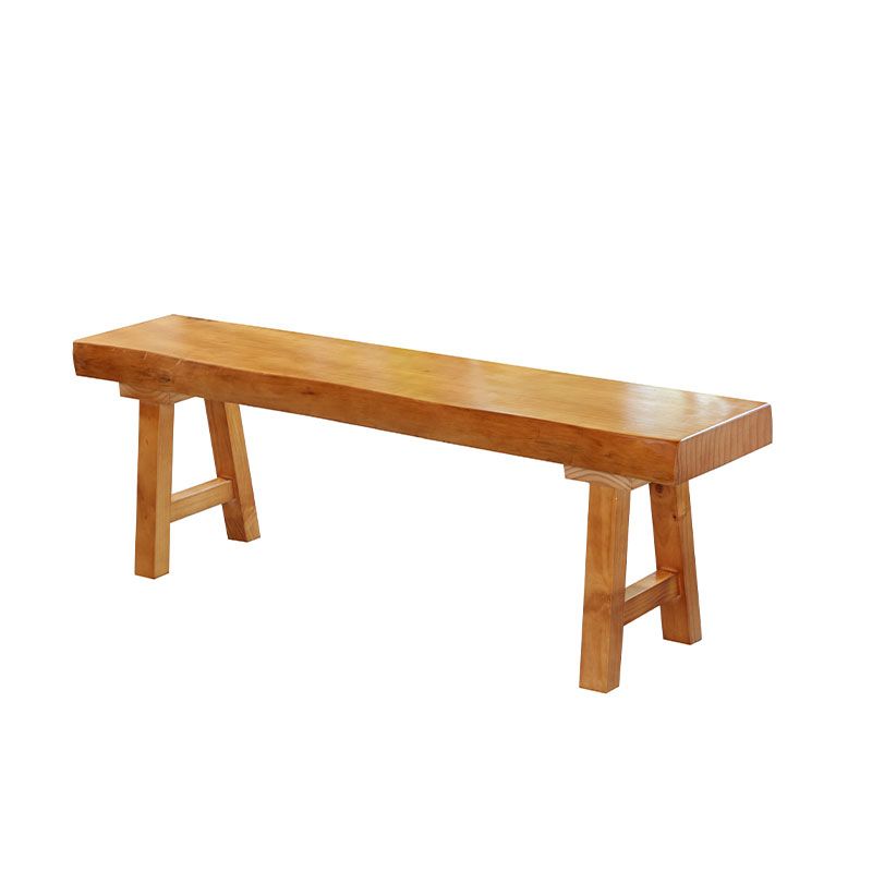 11.7-inch Width Modern Seating Bench Solid Wood Rectangle Bench Clearhalo 'Benches' 'Chairs & Seating' 'furn' 'furn_benches' 'Furniture' 'Living Room Furniture' 1200x1200_9dd8e1c5-0155-46cf-a9a5-873b920e29bf