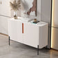 Glam Buffet Server Stone Storage Dining Server con porte per sala da pranzo