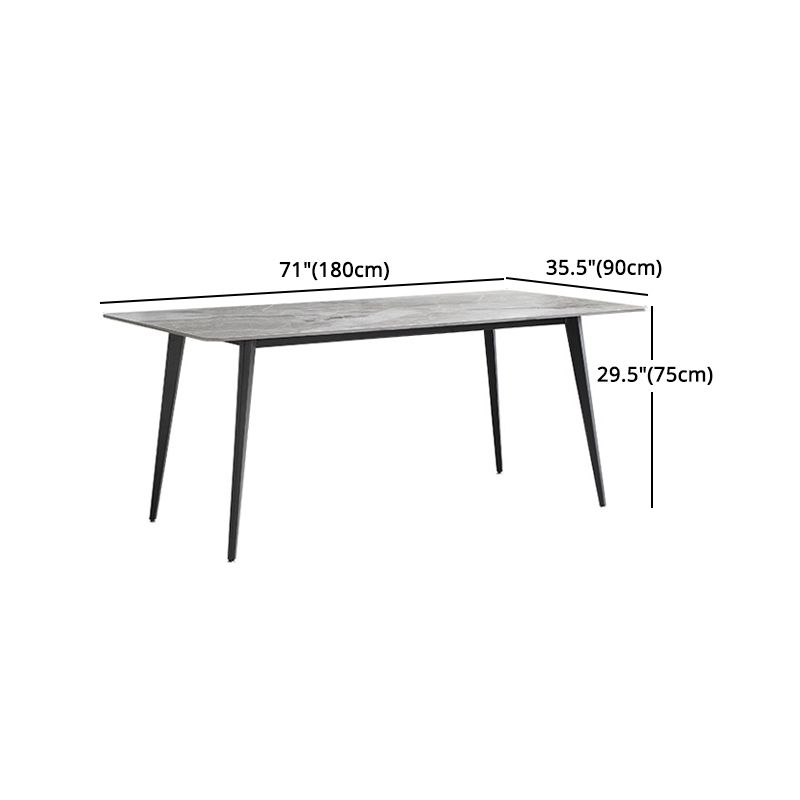 Modern 1/2/5/7 Pieces Dining Set Rectangle White Dining Table Set for Home Use Clearhalo 'Dining Room Sets' 'Dining Tables & Seating' 'dining_room_set' 'furn' 'furn_dining_room_set' 'Furniture' 'furniture_dining_room_set' 'Kitchen & Dining Furniture' 'kitchen&dining_furn' 'kitchen' 1200x1200_9dda2865-b985-4b6b-ae60-4367ab1cee70