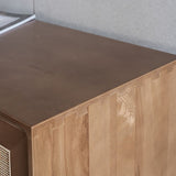 Modern Cabinet Solid Wood With Doors 4 - Drawer Rectangle Accent Cabinet Clearhalo 'Cabinets & Chests' 'cabinets_chests' 'furn' 'furn_cabinets_chests' 'Furniture' 'Living Room Furniture' 1200x1200_9dde2248-76ab-4ef2-b7ac-2a284b11b3da