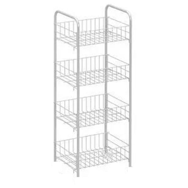 10.63"W Bookshelf Contemporary Style Bookcase for Study Room and Office