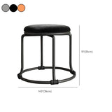 グラマンオットマンベルベットフェード抵抗性ソリッドカラー丸いオットマンの金属脚