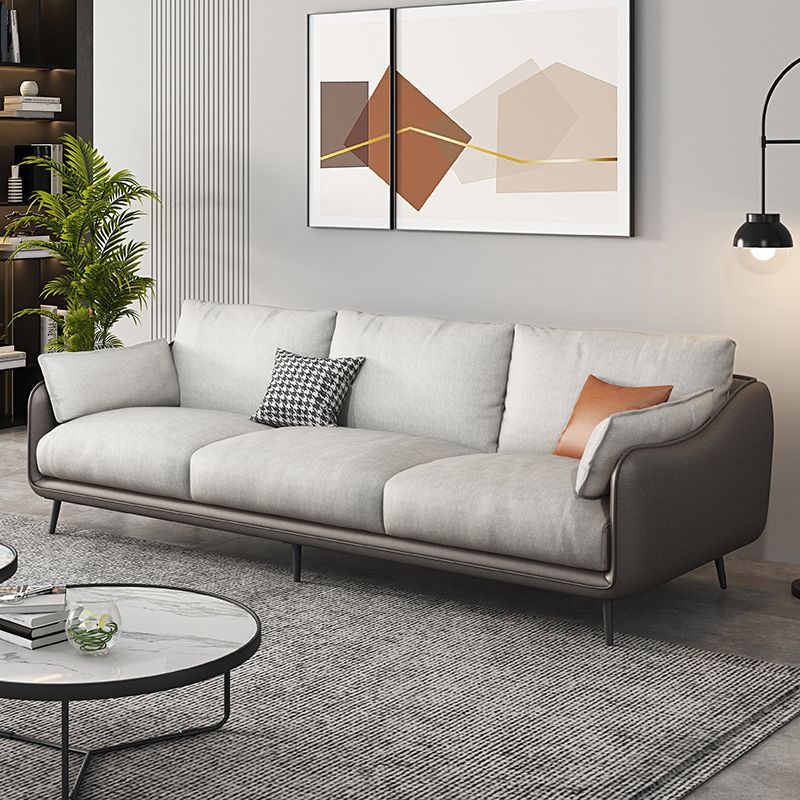 Stain Resistant Faux Leather Settee Furniture Charles Of London Sofa Clearhalo 'furn' 'furn_sofas' 'Furniture' 'furniture_sofas' 'kitchen' 'kitchen_sofas' 'Living Room Furniture' 'Sofa' 'sofas' 1200x1200_9de1ae01-09a5-417e-9d44-7dda4119ad46