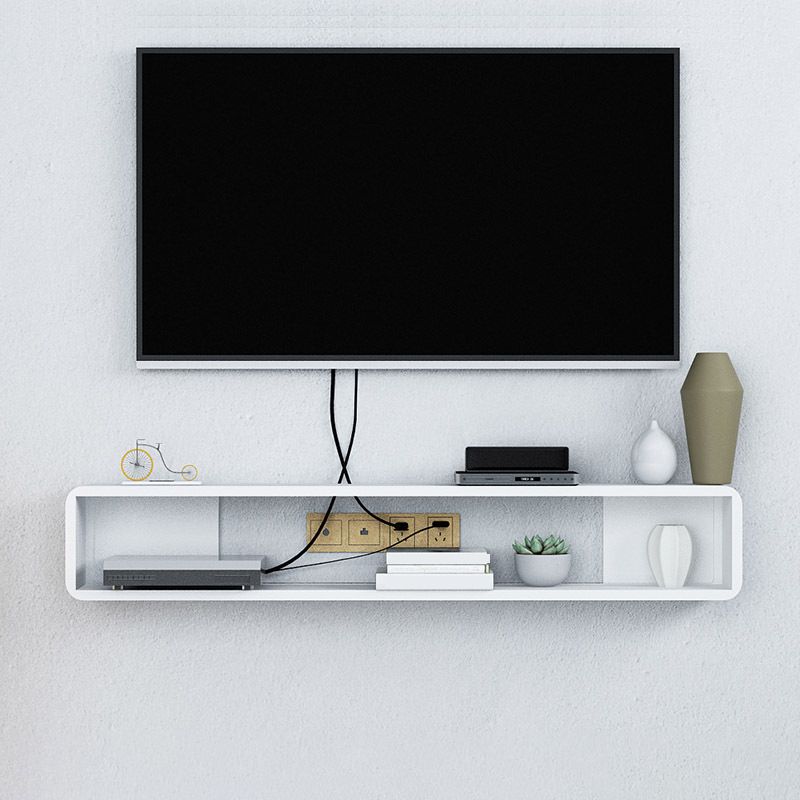 Scandinavian Wood TV Media Stand Matte Finish Media Console with Shelves Clearhalo 'furn' 'furn_tv_stands_entertainment_centers' 'Furniture' 'Living Room Furniture' 'TV Stands & Entertainment Centers' 'TV Stands & Media Storage Furniture' 'tv_stands_entertainment_centers' 1200x1200_9de1b261-f3c5-4f55-ab37-e99850460158