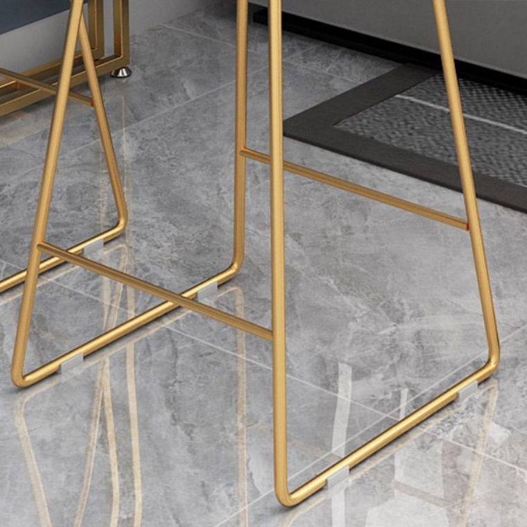 1/2/3 Pieces Glam Style Bar Table Set Oval Bistro Set with White Stone Top Clearhalo 'Bar Furniture' 'furn' 'furn_home_bar_bar_sets' 'Furniture' 'Home Bars & Bar Sets' 'home_bar_bar_sets' 'Kitchen & Dining Furniture' 1200x1200_9de79272-d936-401e-9432-4171143e8aca