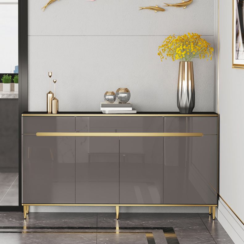 Wood Dining Room Sideboard Cabinet Glam Credenza with Drawers and Storage Clearhalo 'buffet_sideboard' 'Buffets & Sideboards' 'furn' 'furn_buffet_sideboard' 'Furniture' 'furniture_buffet_sideboard' 'Kitchen & Dining Furniture' 1200x1200_9de8d975-6dba-443e-8748-6aa7eabd28ed