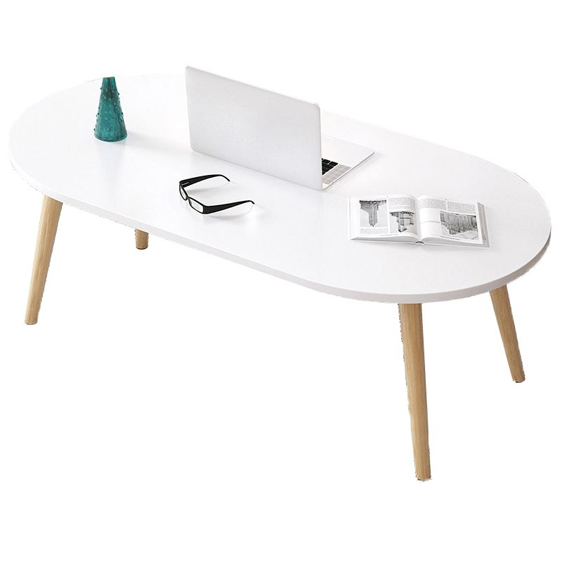 Wood Coffee Table No Distressing Single Coffee Table with Shelf Clearhalo 'Coffee & Accent Tables' 'Coffee Tables' 'coffee_tables' 'furn' 'furn_coffee_tables' 'Furniture' 'Living Room Furniture' 1200x1200_9deb5c52-4936-4766-b0de-7aeb19d1886a