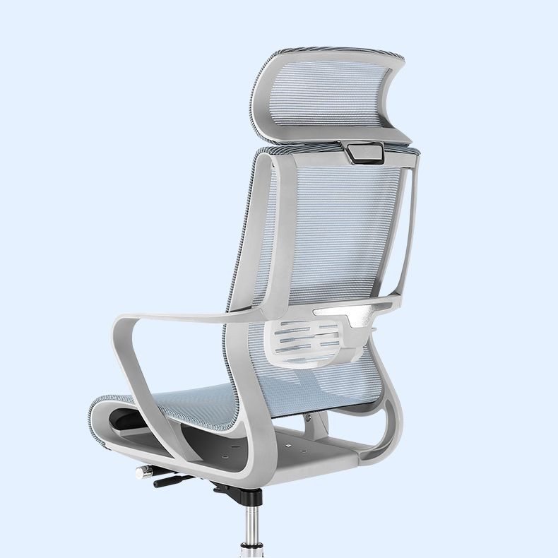 Schuif moderne bureaustoel verstelbare stoelhoogte vaste wapenstoel met wielen met wielen