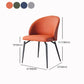 Solid Back Armless Chair Industrial Design PU Leather Dining Chairs Clearhalo 'Dining Chairs' 'Dining Tables & Seating' 'dining_chair' 'furn' 'furn_dining_chair' 'Furniture' 'Kitchen & Dining Furniture' 1200x1200_9dee2437-43ed-408f-ba0f-3a2a4538a084