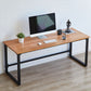 Modern Solid Wood Computer Desk Rectangular Shape Task Desk with Sled Base for Home Clearhalo 'furn' 'furn_office_desk' 'Furniture' 'Office Desks' 'Office Furniture' 'office_desk' 1200x1200_9df0731a-2046-4fb5-8dd4-689b6185197e