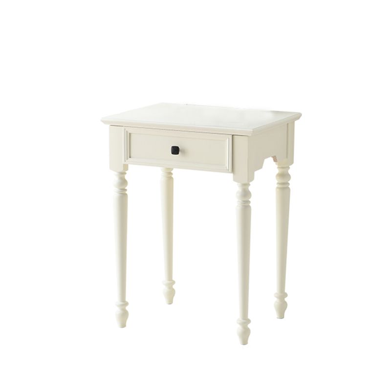 Contemporary Makeup Dressing Table With Drawers White 17.71" W x 30.70" H Clearhalo 'Bedroom Furniture' 'furn' 'furn_makeup_vanities' 'Furniture' 'Makeup Vanities' 'makeup_vanities' 1200x1200_9df1f983-06a0-49e6-a405-04deae228852