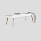 Manufactured Wood Contemporary Rectangle Table White Wood Top Table with 4 Legs Clearhalo ' dining_table' 'Dining Tables & Seating' 'Dining Tables' 'furn' 'furn_dining_table' 'Furniture' 'furniture_dining_table' 'Kitchen & Dining Furniture' 'kitchen&dining_furn' 'kitchen' 'kitchen_dining_table' 1200x1200_9df25d06-f3d0-4701-b76d-6f703ffa4f9d