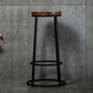 Contemporary Wood Counter Stools Metal Bar Stools for Home Use Clearhalo 'Bar Furniture' 'Bar Stools' 'bar_stools' 'furn' 'furn_bar_stools' 'Furniture' 'Kitchen & Dining Furniture' 1200x1200_9df2e3be-0415-4bb4-810c-5e0975160d35