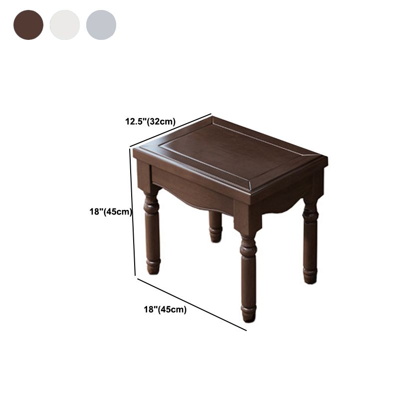3-Piece Set Makeup Vanity Victorian Mirror and Stool Dressing Desk Clearhalo 'Bedroom Furniture' 'furn' 'furn_makeup_vanities' 'Furniture' 'Makeup Vanities' 'makeup_vanities' 1200x1200_9df34da3-9566-4a5a-9412-6cc717bf3440