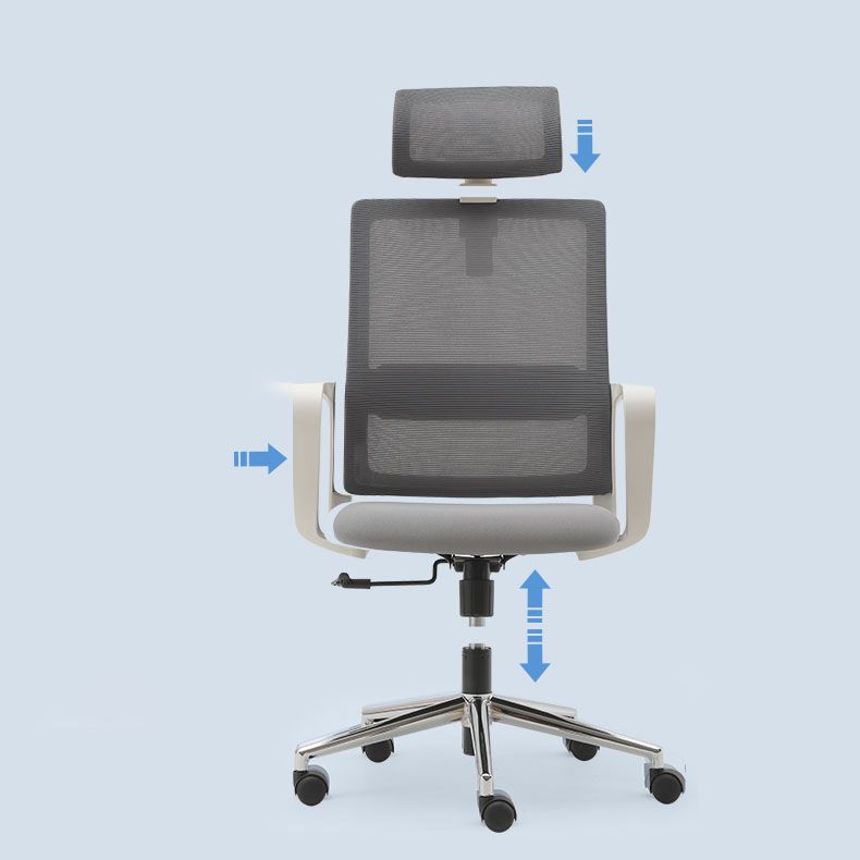 Contemporary Office Computer Chair Ergonomic Mesh Task Arm Chair Clearhalo 'furn' 'furn_office_chair' 'Furniture' 'Office Chairs' 'Office Furniture' 'office_chair' 1200x1200_9df48eae-82ee-4e3f-adab-4becae4364d6