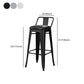 Industrial Style Metal Bar-stool Square Seat Counter Stool for Kitchen Bar Clearhalo 'Bar Furniture' 'Bar Stools' 'bar_stools' 'furn' 'furn_bar_stools' 'furniture_bar_stools' 'Kitchen & Dining Furniture' 'kitchen&dining_furn' 'kitchen' 'kitchen_furn' Furniture' 1200x1200_9df90620-41ba-44b7-8b11-5e63a208b41f