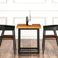 Industrial Square Dining Table Pine Solid Wood Table with Double Pedestal Clearhalo ' dining_table' 'Dining Tables & Seating' 'Dining Tables' 'furn' 'furn_dining_table' 'Furniture' 'furniture_dining_table' 'Kitchen & Dining Furniture' 'kitchen&dining_furn' 'kitchen' 'kitchen_dining_table' 1200x1200_9dfa474d-cbf6-47ce-81a9-bbb2832189c9
