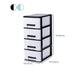 Archivo de cajones verticales Archivo de plástico Moderno Babyet para el hogar y la oficina