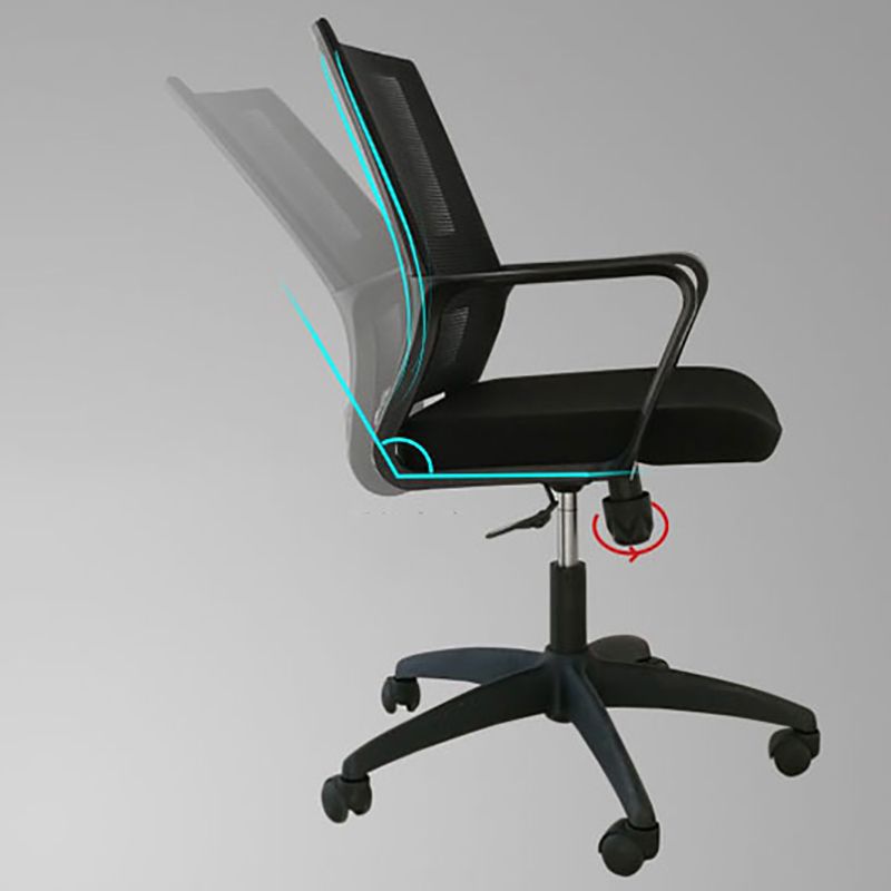 Modern No Distressing Office Chair Breathable AirGrid Fixed Arms Chair Clearhalo 'furn' 'furn_office_chair' 'Furniture' 'Office Chairs' 'Office Furniture' 'office_chair' 1200x1200_9e02ca69-855e-42fd-bc5e-ecdef37e6036