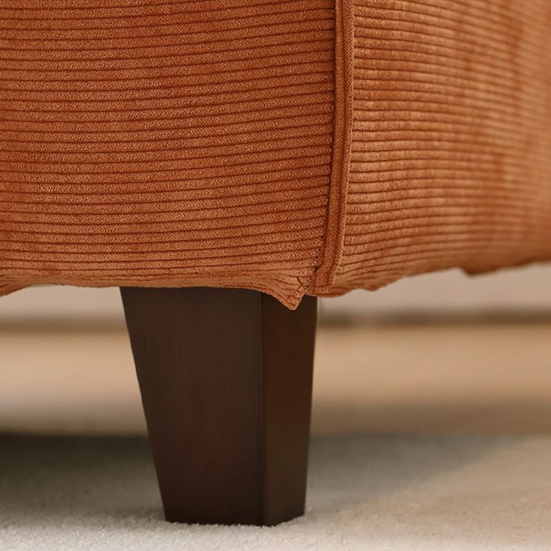 フレアアームモダンソファ33 "wソファリビングルームのためのゆるい背中