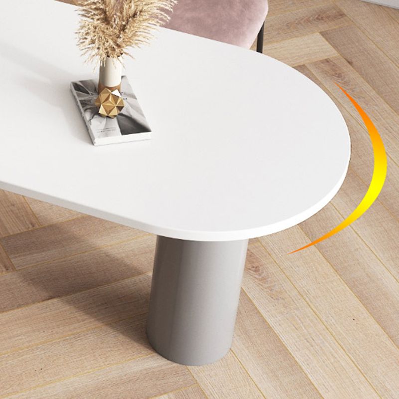 3 Legs Dining Site Table Contemporary Style Dinette Table for Home Kitchen Clearhalo ' dining_table' 'Dining Tables & Seating' 'Dining Tables' 'furn' 'furn_dining_table' 'Furniture' 'furniture_dining_table' 'Kitchen & Dining Furniture' 'kitchen&dining_furn' 'kitchen' 'kitchen_dining_table' 1200x1200_9e065756-145d-45d3-9720-75673a0540d9