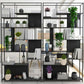 Contemporary Iron Etagere Bookshelf Vertical Office and Living Room Bookcase Clearhalo 'Bookcases' 'furn' 'furn_bookcases' 'Furniture' 'furniture_bookcases' 'Office Furniture' 1200x1200_9e0679be-3599-4c7f-8368-4355ab592424