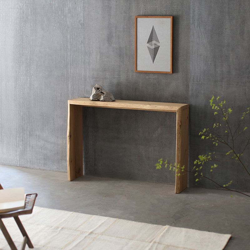 Tavolo da accento largo 12 pollici di console rettangolo moderno di metà secolo