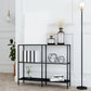 Modern Bookcase Metal Open Back Etagere Bookshelf for Home Office