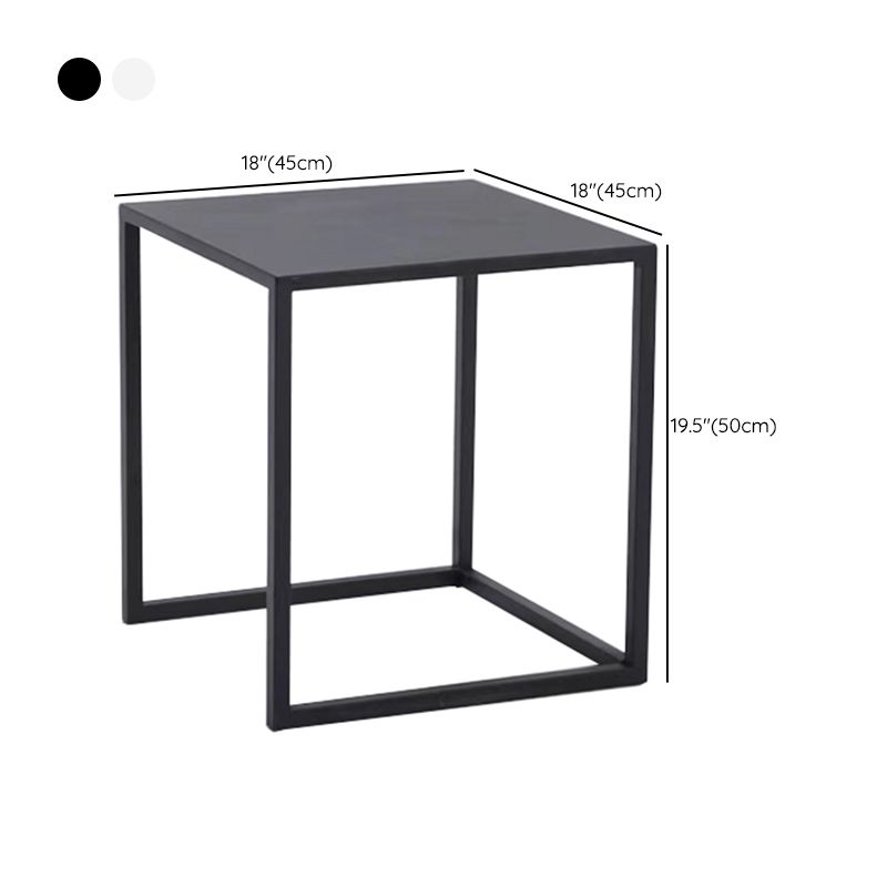 Frame 2 Nesting Coffee Table Mid-Century Metal Square Cocktail Table Clearhalo 'Coffee & Accent Tables' 'Coffee Tables' 'coffee_tables' 'furn' 'furn_coffee_tables' 'Furniture' 'Living Room Furniture' 1200x1200_9e0a2d72-c20e-4308-b79b-e644dca544f3