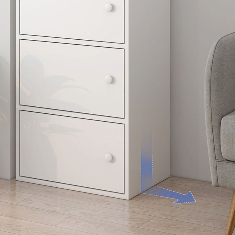 Modern Wooden Accent Cabinet Knobs Handle Design Storage Cabinet Clearhalo 'Cabinets & Chests' 'cabinets_chests' 'furn' 'furn_cabinets_chests' 'Furniture' 'Living Room Furniture' 1200x1200_9e0bb741-fa1e-4954-96c8-d2702fff2b14