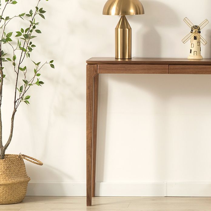 Massivholz Mitte des Jahrhunderts Moderntable in Brone-Konsole Tabelle 30 "H