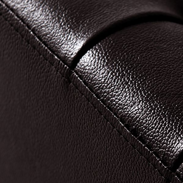 Ottoman moderne à eau naturelle en cuir authentique Pouf Pouf Pouf