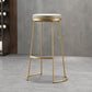 Nordic Style Barstool Round Pu Leather Cushion Bar Stool for Bar Dining Room, Set of 2 Clearhalo 'Bar Furniture' 'Bar Stools' 'bar_stools' 'furn' 'furn_bar_stools' 'furniture_bar_stools' 'Kitchen & Dining Furniture' 'kitchen&dining_furn' 'kitchen' 'kitchen_furn' Furniture' 1200x1200_9e114294-deb0-47ae-82df-ef8088d38e16