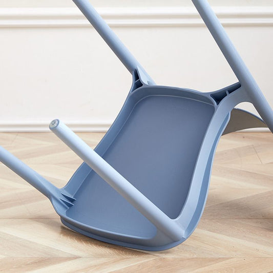 ダイニングルームキッチンダイニングチェアオープンバックプラスチックサイドチェア