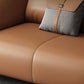 Contemporary Cushions Sloped Arm for Living Room Stationary Sofa