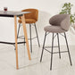 Modern Style Metal Bar-stool Bucket Counter Bar Stool for Home Clearhalo 'Bar Furniture' 'Bar Stools' 'bar_stools' 'furn' 'furn_bar_stools' 'Furniture' 'furniture_bar_stools' 'Kitchen & Dining Furniture' 1200x1200_9e1f1fc1-3ad3-4659-b3b8-8147fe63f86a