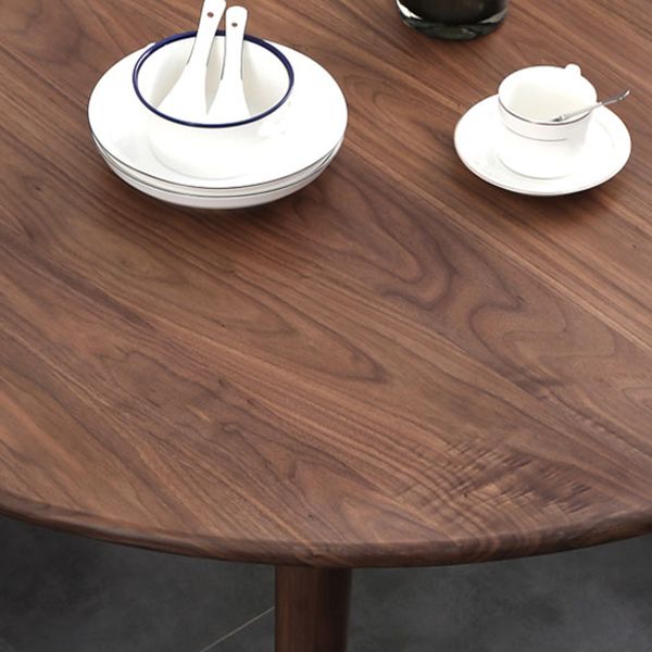 Dinner Kitchen Table Dining Room Round Pine Solid Wood Dining Table