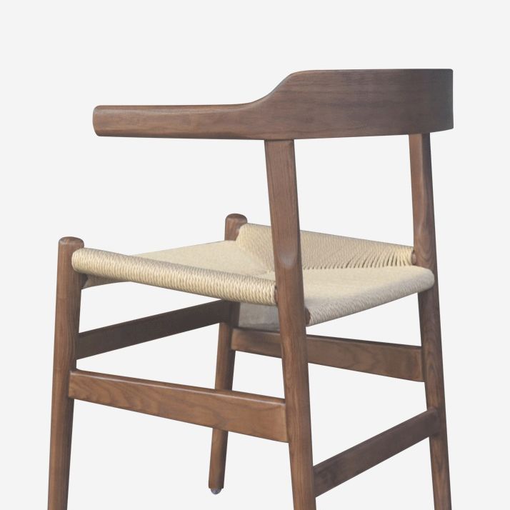 Stile contemporaneo aperto in legno solido casa usa la sedia da pranzo