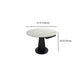 Modern 1/3/4/5/7 Pieces Round Dining Table Set with Sintered Stone Dinette Set Clearhalo 'Dining Room Sets' 'Dining Tables & Seating' 'dining_room_set' 'furn' 'furn_dining_room_set' 'Furniture' 'furniture_dining_room_set' 'Kitchen & Dining Furniture' 'kitchen&dining_furn' 'kitchen' 1200x1200_9e230a7b-b8a6-475d-af1d-0aa3915c80d0