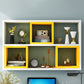 Modern Artificial Wood Bookcase Wall Mounted Bookshelf for Any Room