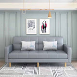 Transitional Modern Biscuit Back Sofa 31.5"High Square Arm Stain Resistant Sofa Clearhalo 'furn' 'furn_sofas' 'Furniture' 'furniture_sofas' 'kitchen' 'kitchen_sofas' 'Living Room Furniture' 'Sofa' 'sofas' 1200x1200_9e28ca8b-011a-4dae-bde6-ea48229483db