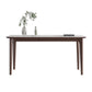 Rectangle 4 Legs Mid-Century Table White Color Fixed Table of Sintered Stone Clearhalo ' dining_table' 'Dining Tables & Seating' 'Dining Tables' 'furn' 'furn_dining_table' 'Furniture' 'furniture_dining_table' 'Kitchen & Dining Furniture' 'kitchen&dining_furn' 'kitchen' 'kitchen_dining_table' 1200x1200_9e28f652-a231-43a2-88a8-770fc45e7612