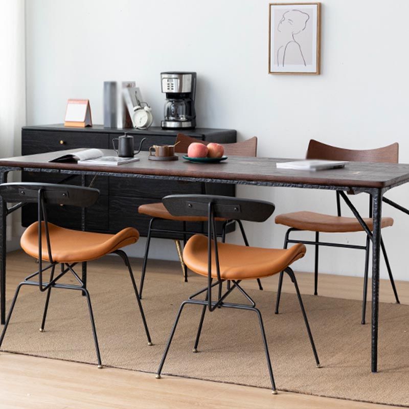 Tavolo da pranzo tradizionale 4 gambe tradizionale tavolo da pranzo tradizionale in legno e ferro