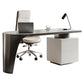 Moderner 29,53-Zoll großer Schreibtisch 2 Schubladen Stone Office Desk