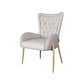 Scandinavian Wingback Metal Dining Arm Chair Kitchen Gold Dining Arm Chair Clearhalo ' kitchen&dining_furn' 'Dining Chairs' 'Dining Tables & Seating' 'dining_chair' 'Furniture' 'furniture_dining_chair' 'Kitchen & Dining Furniture' 'kitchen' 1200x1200_9e31e942-d570-4df1-a5ea-e9c20356118a